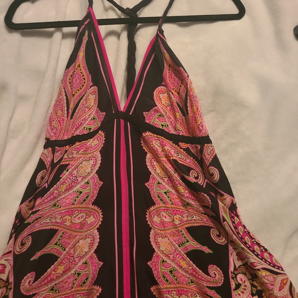 Moda international silk dress